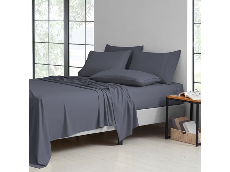 2000TC Cotton-Poly Blend 6-PC Sheet Set (Open Box) - Image 1