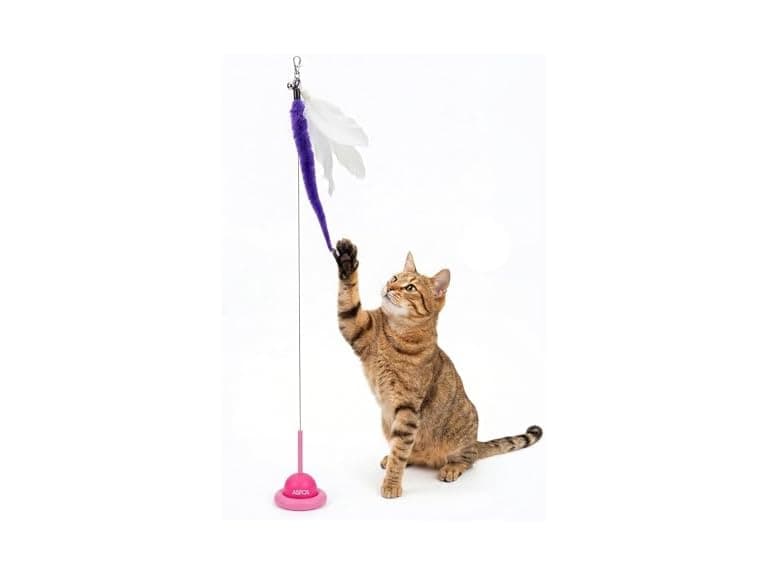 ASPCA Suction Cup Cat Toy Interactive Wand - Image 1