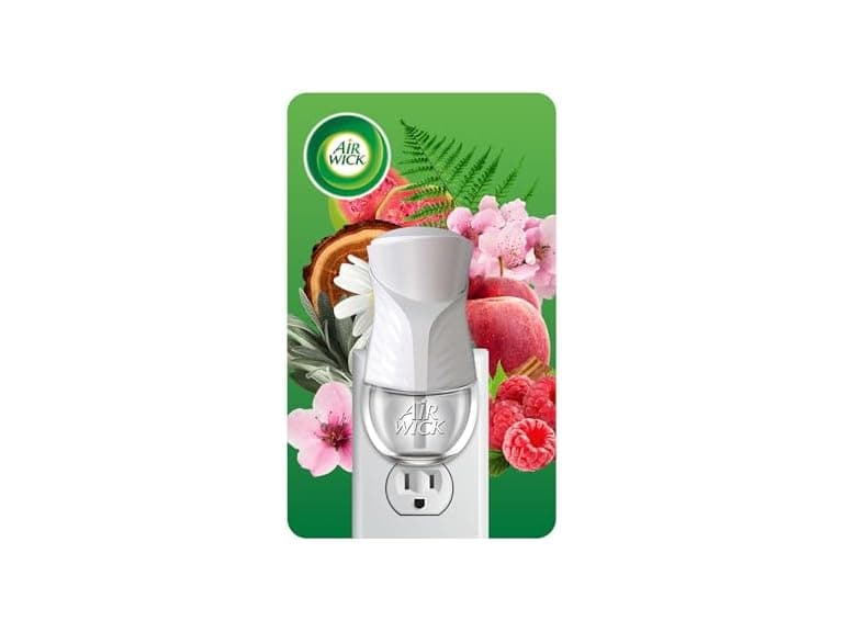 Air Wick plug Scented Oil Warmer White 1 Count - Image 1