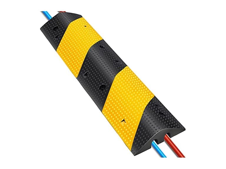 Modular Rubber Traffic Speed Bump 2 Channel - Image 1
