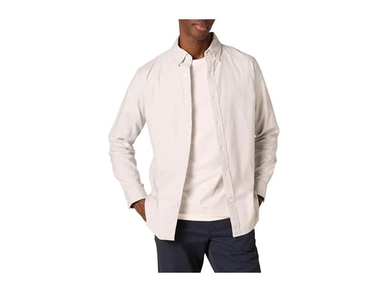 Amazon Essentials Mens LS Stretch Oxford Regular - Image 1