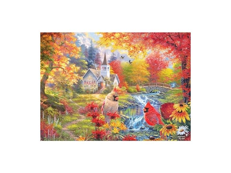 RoseArt - Abraham Hunter Cork Puzzle 1000 Piece Puzzle - Image 1