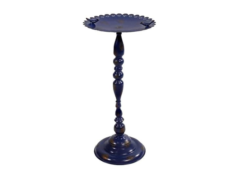 Sunnydaze 26" Iron Pedestal Bird Feeder - Image 1