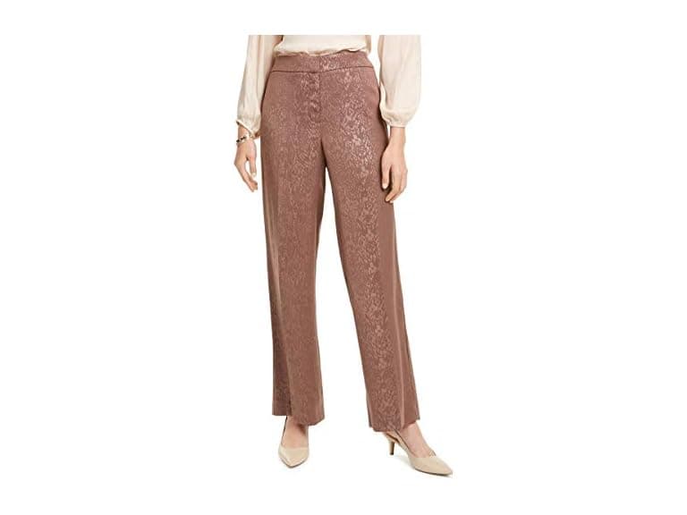 Alfani Women (10) Jacquard Snake Wide Leg Pants - Image 1