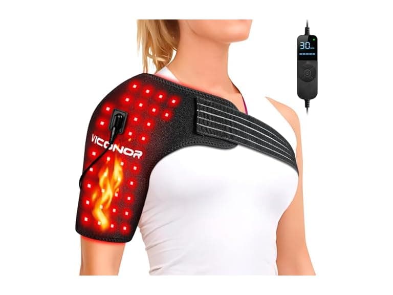 Viconor Red Light Shoulder Wrap Black - Image 1