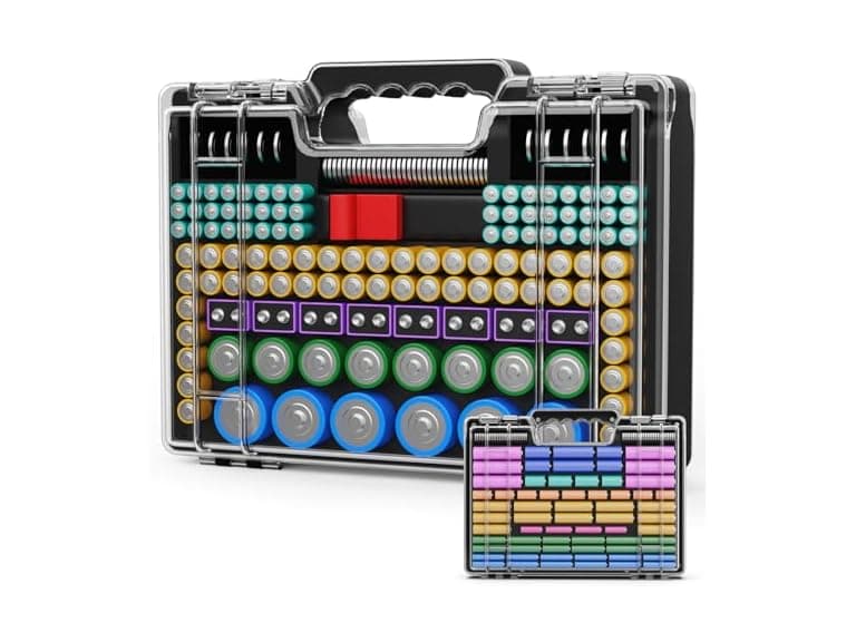 Tututry Battery Organizer Box 262-Count - Image 1