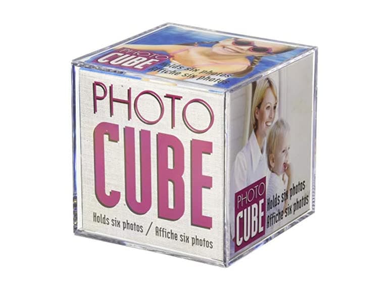 desktop cube photo frame - Image 1