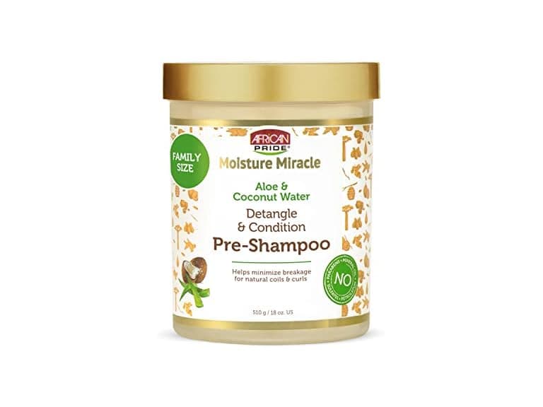 African Pride Moisture PreShampoo Detangler 18oz - Image 1