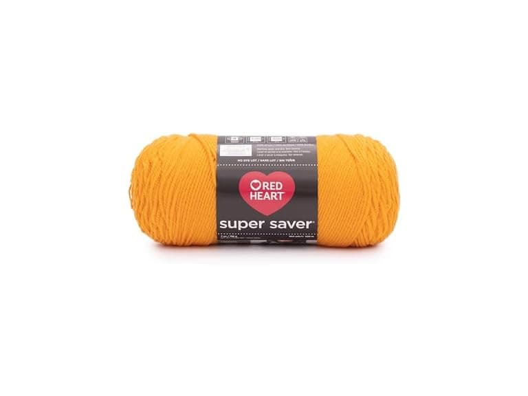 Red Heart RED HEART Super Saver yarn, Saffron - Image 1