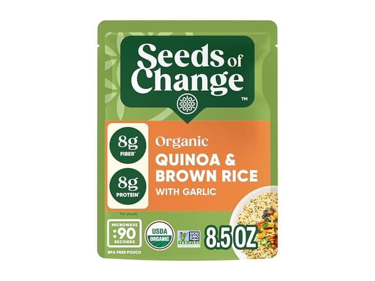 1CT SEEDS OF CHANGE Organic Quinoa & Brown Rice 8.5 oz - Image 1