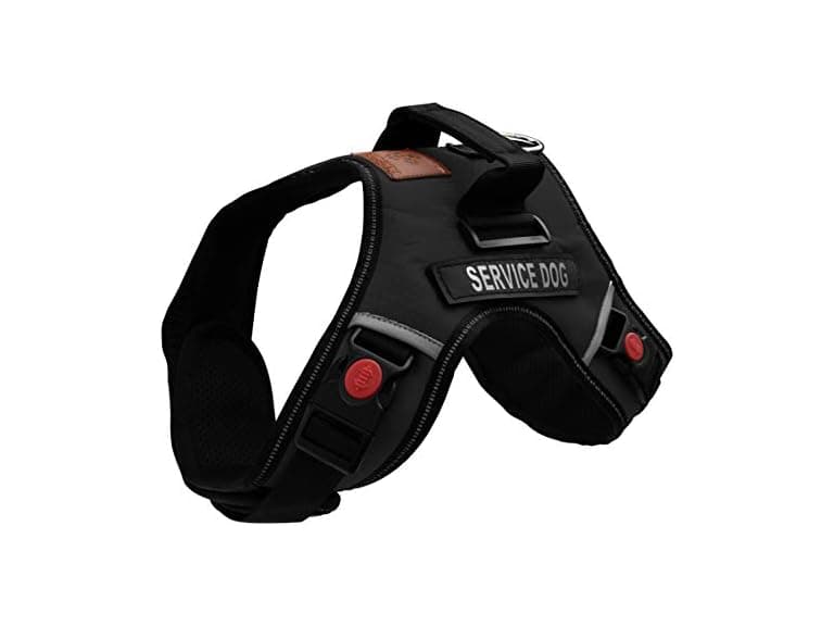 ALBCORP Reflective Service Dog Vest Harness - - Image 1