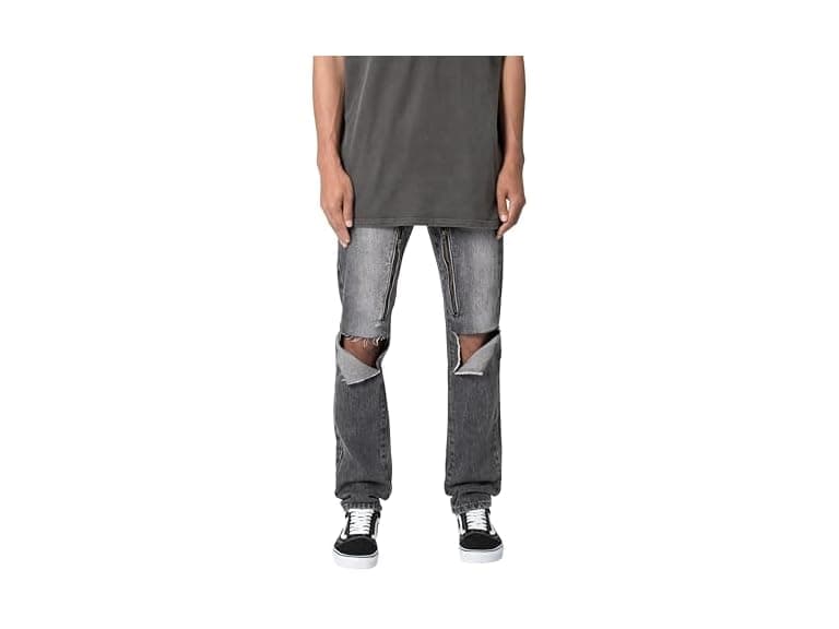 Mnml Men (34 Regular) Mnml D530 Zipper Straight - Image 1