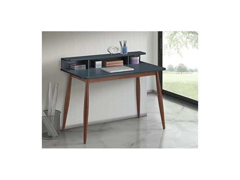 Roundhill Roskilde Office Desk, Gray - Image 1