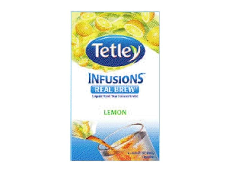 1PK Tetley Infusions Real Brew Lemon Classic Tea - Image 1