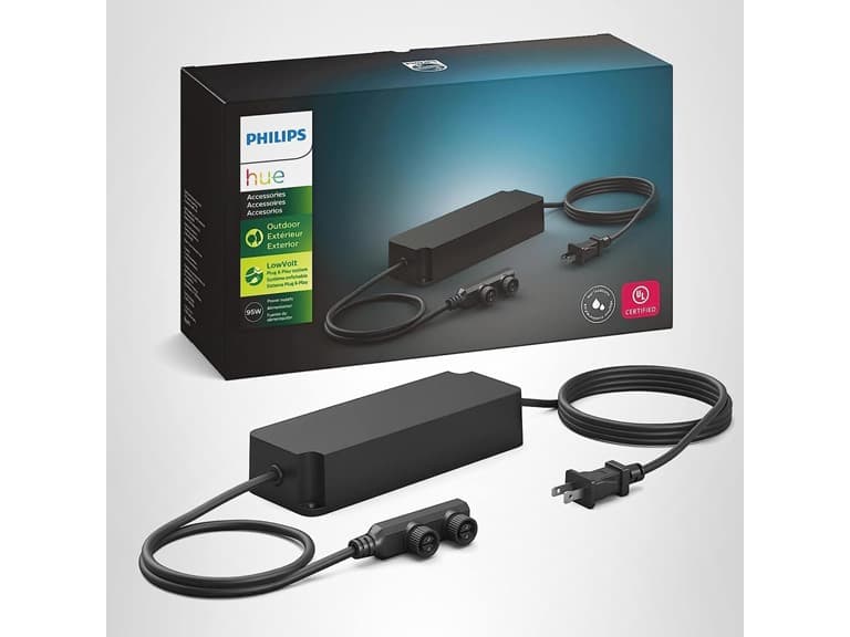 Philips Hue Outdoor 100W Power Supply Black - Image 1