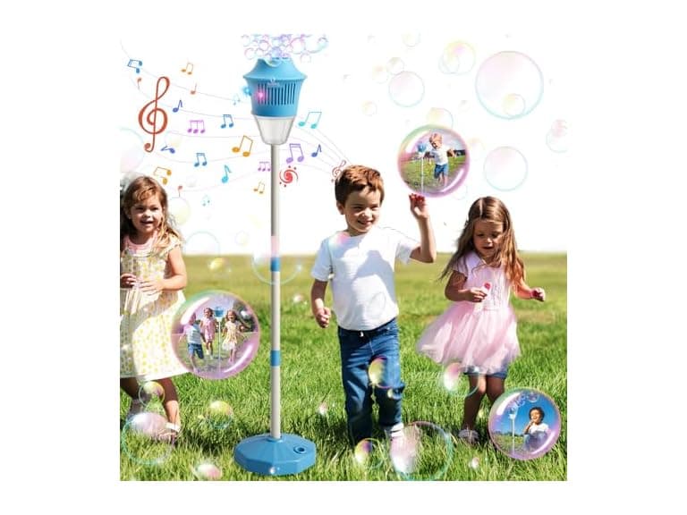 Automatic Bubble Machine w/ LED & Music - Image 1