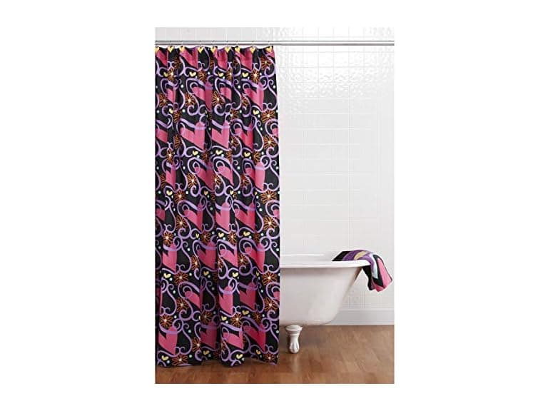 Sassy Shaylee Shower Curt with Hooks - Image 1