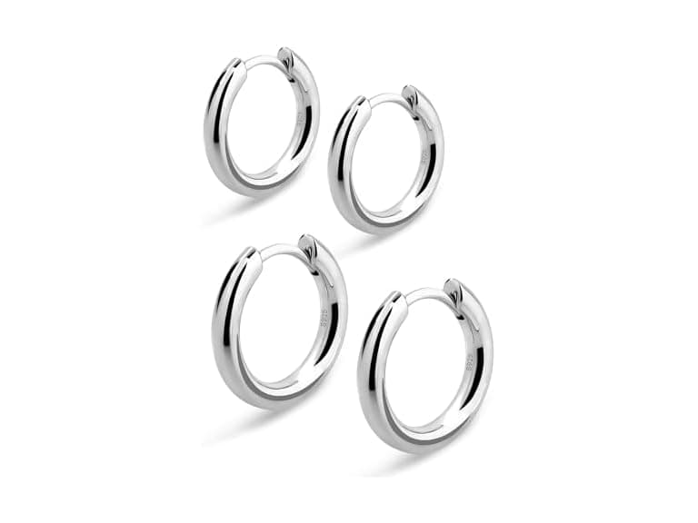 KRKC&CO NS610132 Hoop earrings men - Image 1