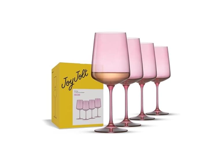 JoyJolt Sidney Stemmed White Wine Glass - Image 1