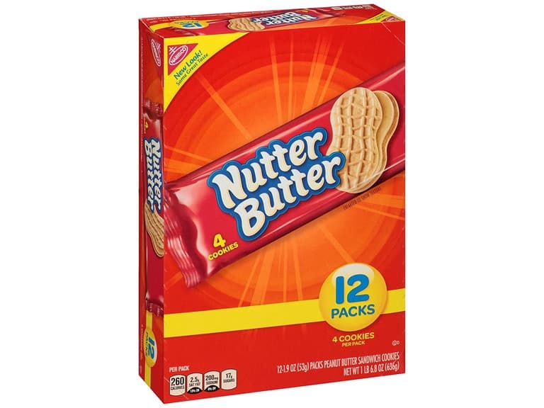 Nutter Butter Peanut Butter Cookies 12ct - Image 1