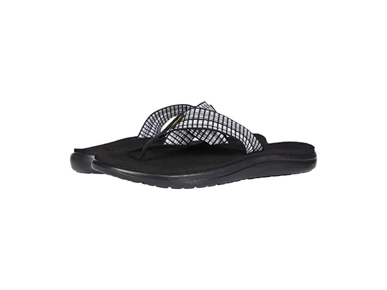 Teva womens Voya Flip Flop, White Multi, 8 US - Image 1