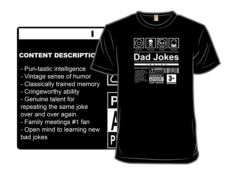 Dad Jokes Label - Image 1