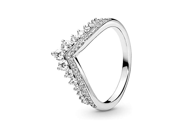 PANDORA Princess Wishbone Ring - Size 5, No Gift Box - Image 1
