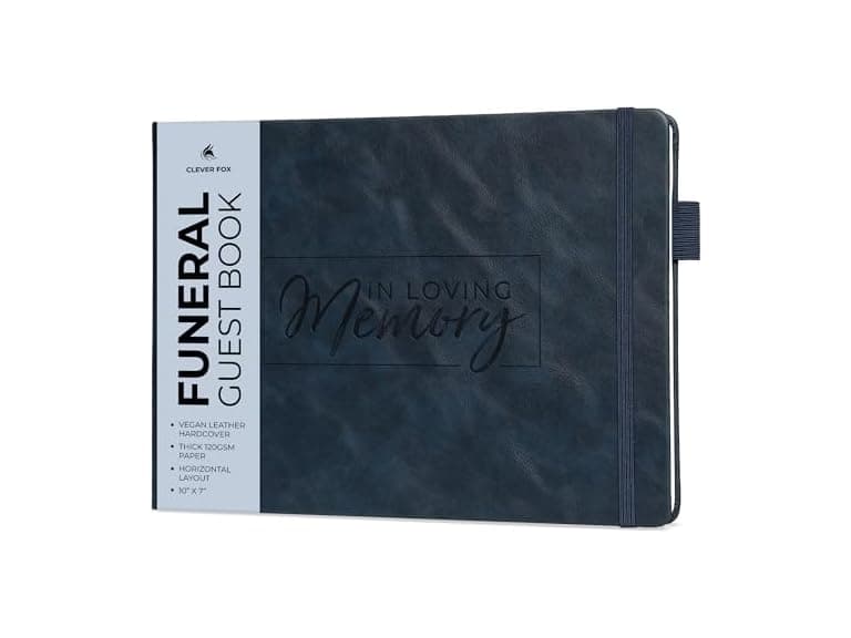 Funeral Guest Book for Memorial Service - Image 1