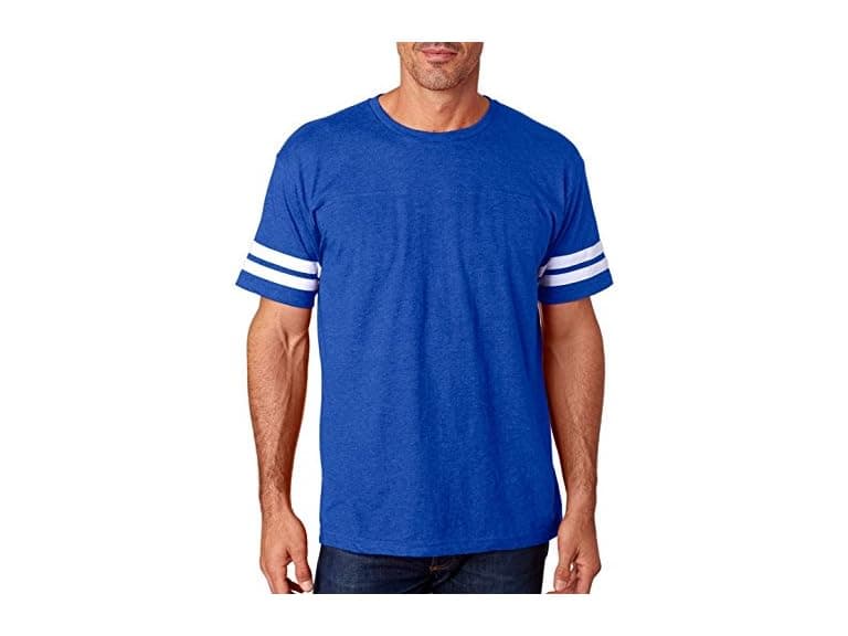 LAT Unisex (L) Adult Fine Jersey Crew Neck Tee - Image 1