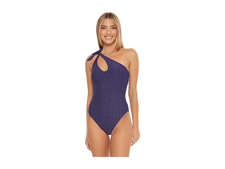 Trina Turk Women (8) Adeline Metallic One-Piece - Image 1