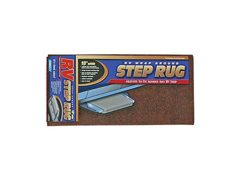Camco Wrap Around Camper/RV Step Rug - Image 1