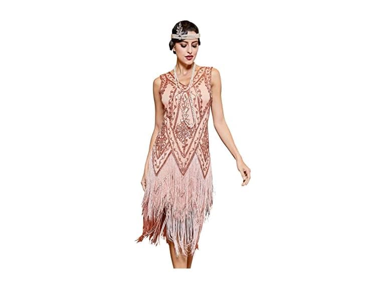 PrettyGuide Women (4-6) Flapper Dress Swing Dress - Image 1