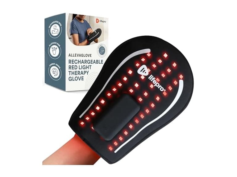 Lifepro AllevaGlove Red Light Hand Therapy - Image 1