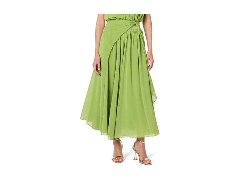 The Drop Women’s Spinach Maxi Skirt (XS) - Image 1