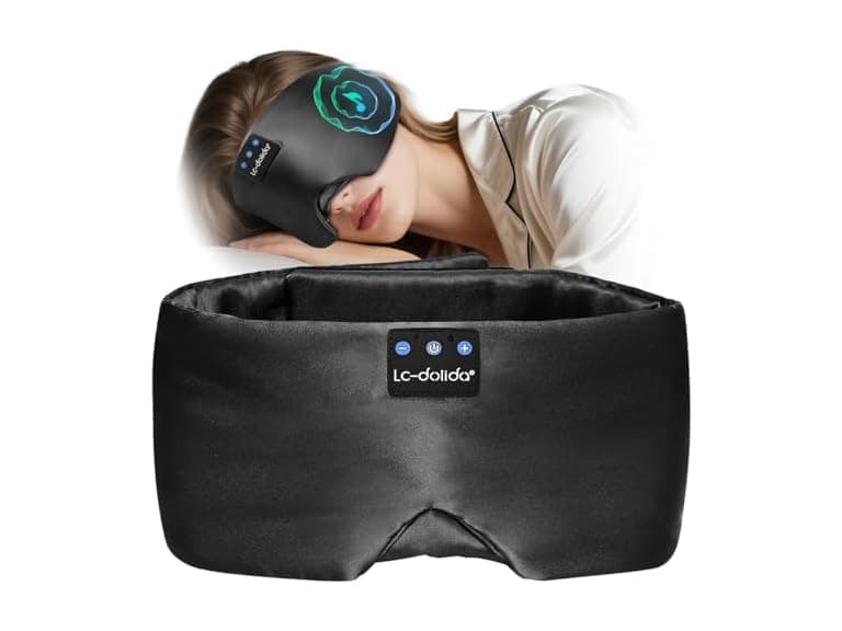 LC-dolida Luxurious Silk Soft Sleep Mask - Image 1