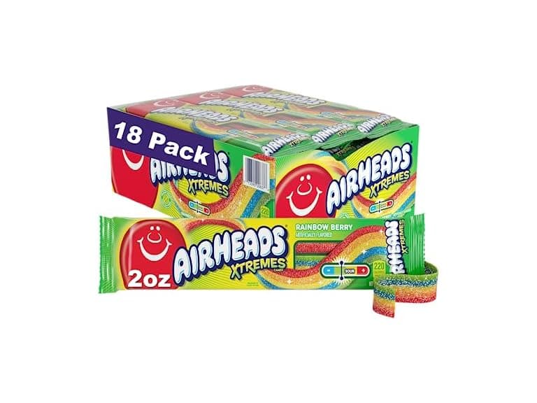 Airheads Xtremes Belts Candy, Chewy Cand7 - Image 1