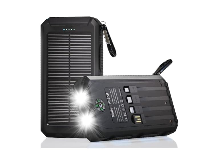 Durecopow Solar Charger Power Bank - Image 1