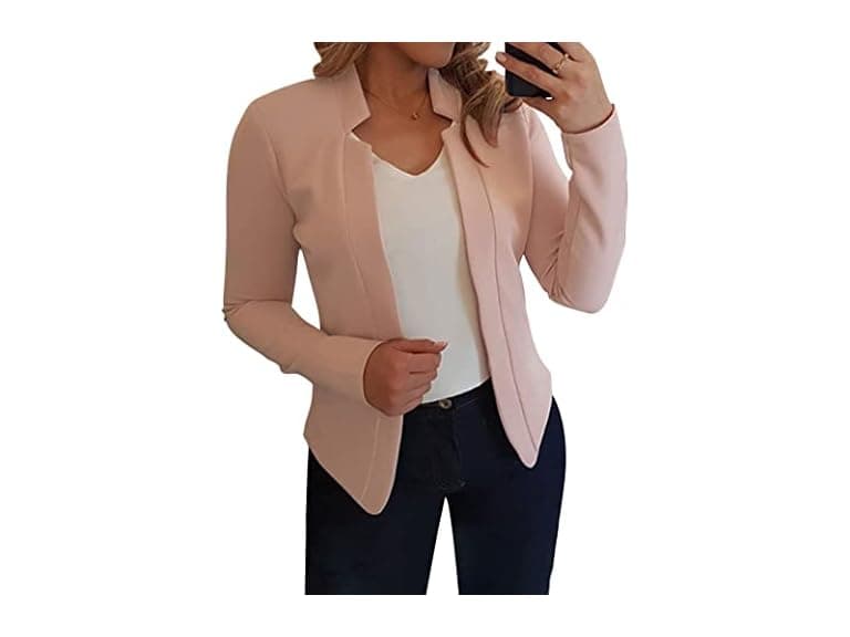 Ytfsrukp Women Casual Long Sleeve Work Office Coat - Image 1