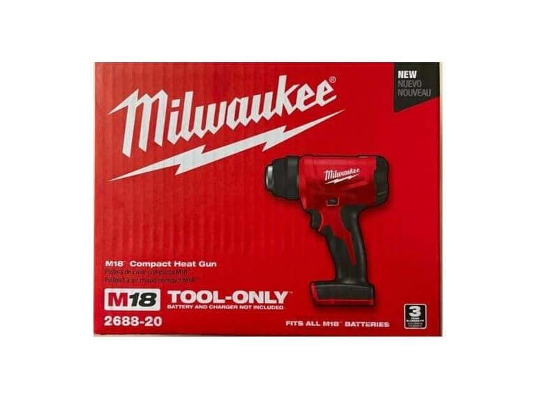 Milwaukee 2688-20 M18 18V Cordless Heat Gun Tool Only - Image 1