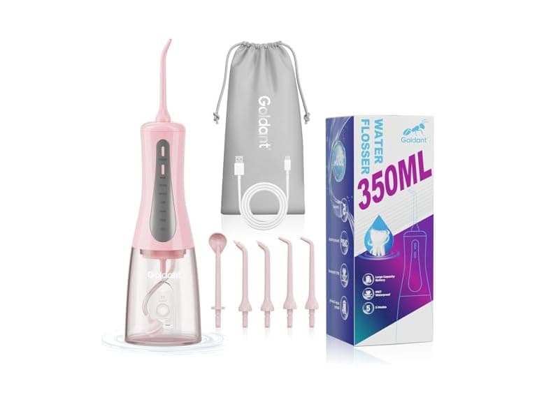 Pink Cordless Water Flosser - Image 1
