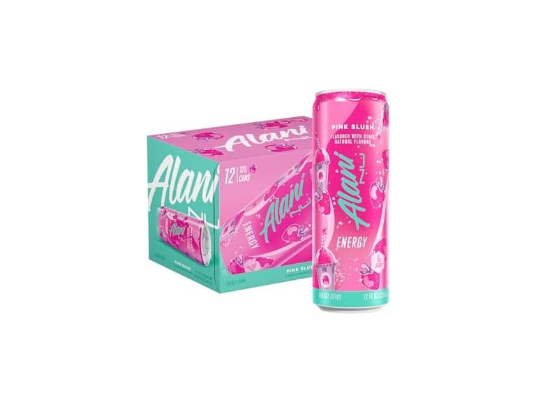 Alani Nu PINK SLUSH Sugar Free Energy Drinks 12pk - Image 1