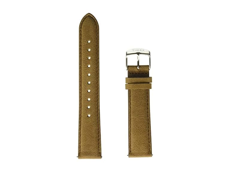 Timex 20mm Two-Piece Leather Quick-Release Strap - Image 1