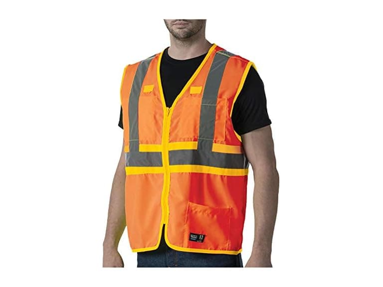 Walls (M) Adult's Hi Vis Zip HV Vest - Image 1