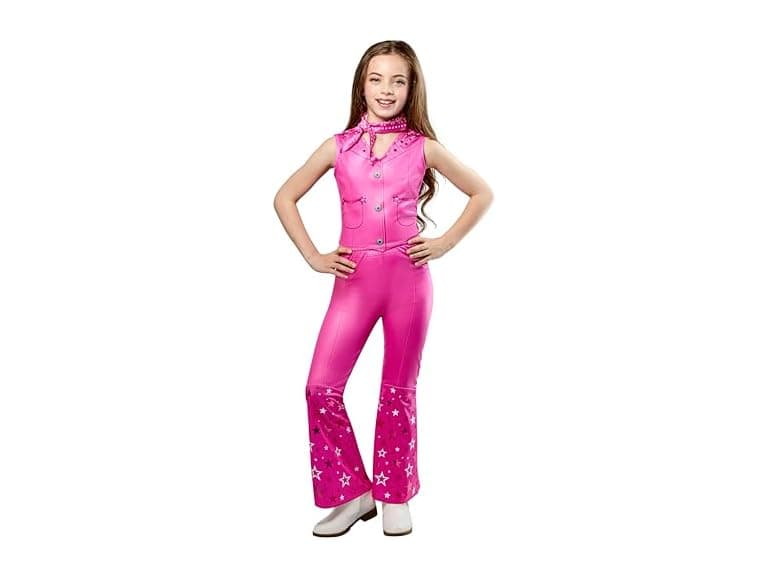 Rubies at Party City Barbie Movie: Cowgirl Barbie Costume for Kids (XS) - Image 1