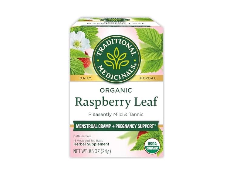 16CT Traditional Medicinals Organic Raspberry Leaf - Image 1