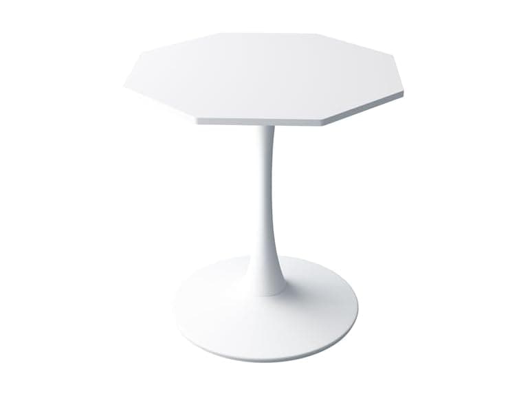 SPOFLYINN Octagonal Coffee Table White - Image 1