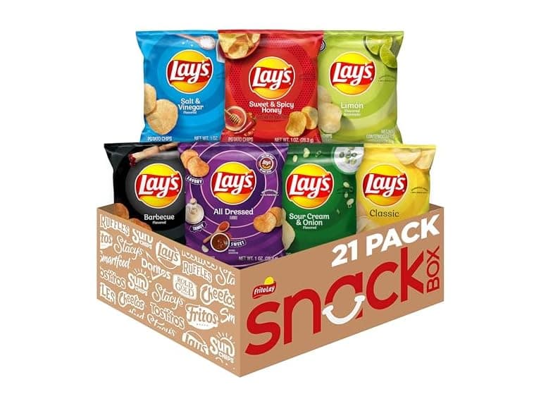 Lay's Potato Chips Variety, 1 oz Bags, (21 Pk) - Image 1
