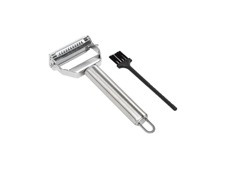 Tasty Julienne Vegetable Peeler with Cleaning Brush - Image 1
