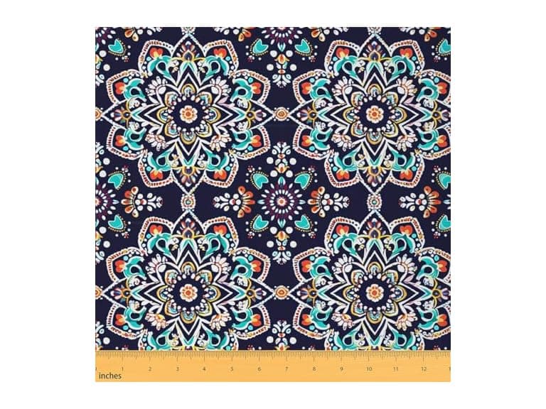 Feelyou Ethnic Paisley Fabric by The Yard - Image 1