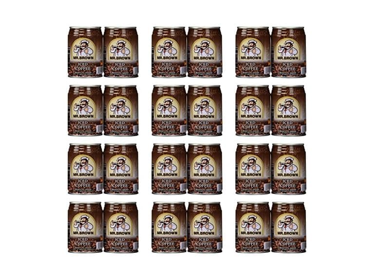 Mr. Brown Iced Coffee, 8.12-Ounce (Pack of 24) - Image 1